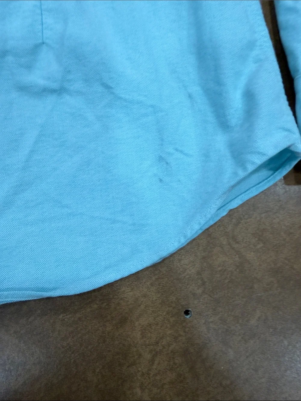Polo by Ralph Lauren Classic Sky Blue Button-Down Shirt- Small Blemishes- Size L